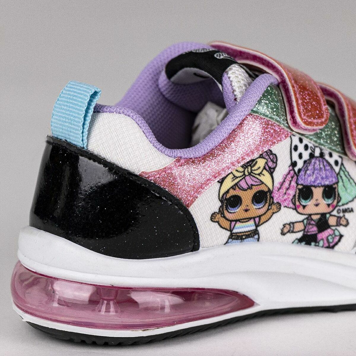 LOL 서프라이즈 LED 스니커즈! 벨크로 블랙-3