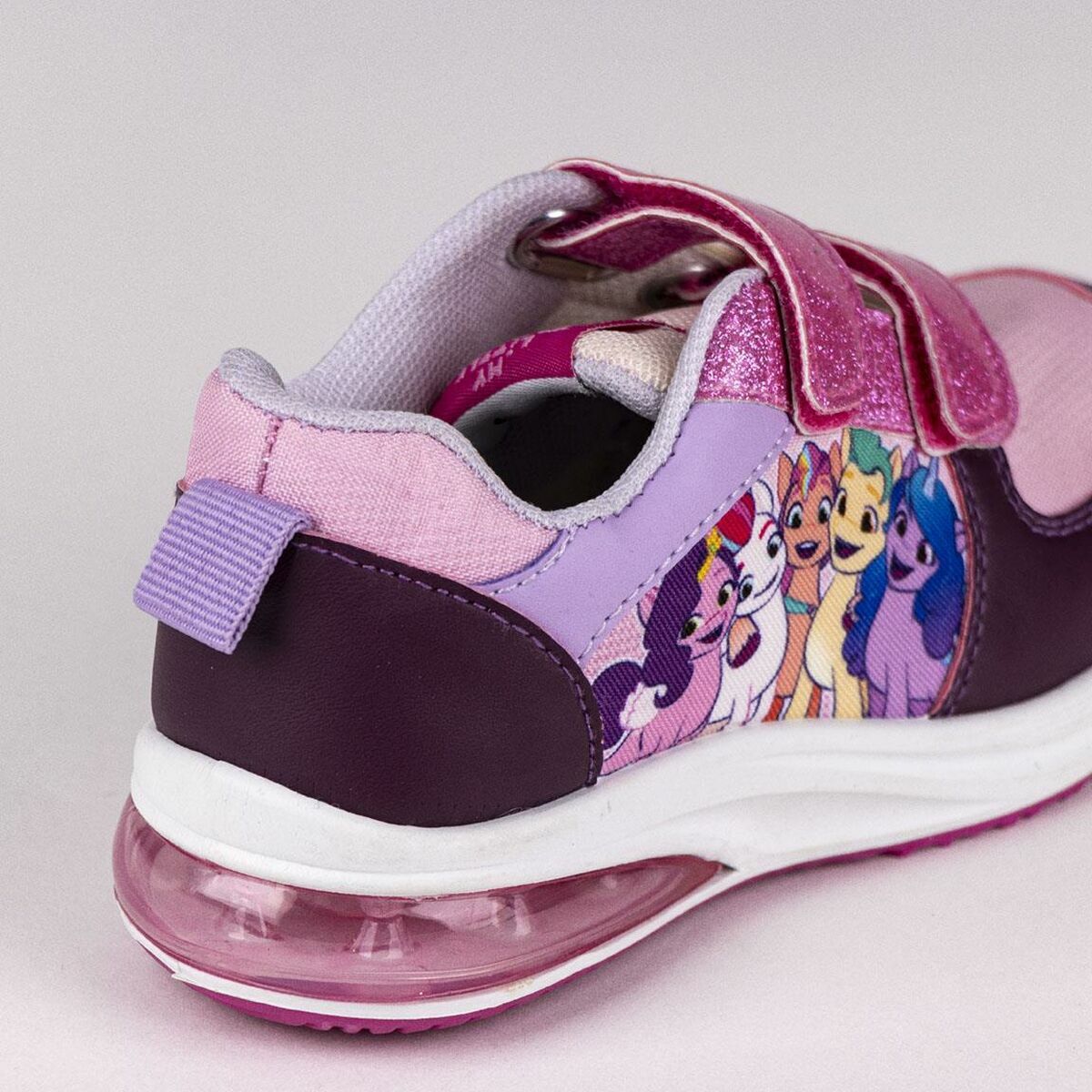 Sneaker mit LED My Little Pony Klettverschluss Pink-3