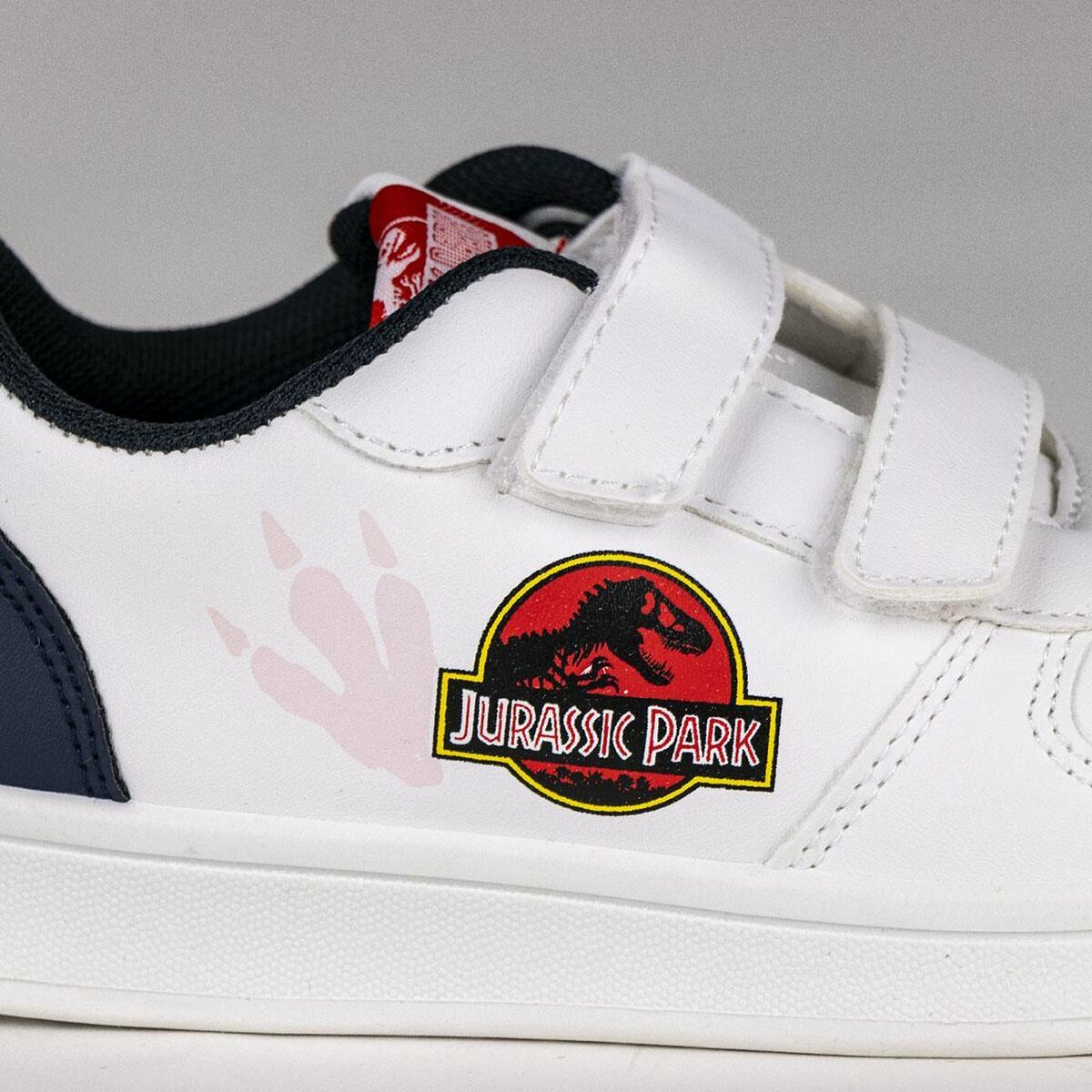 Kinder Sportschuhe Jurassic Park Velcro Weiß-3