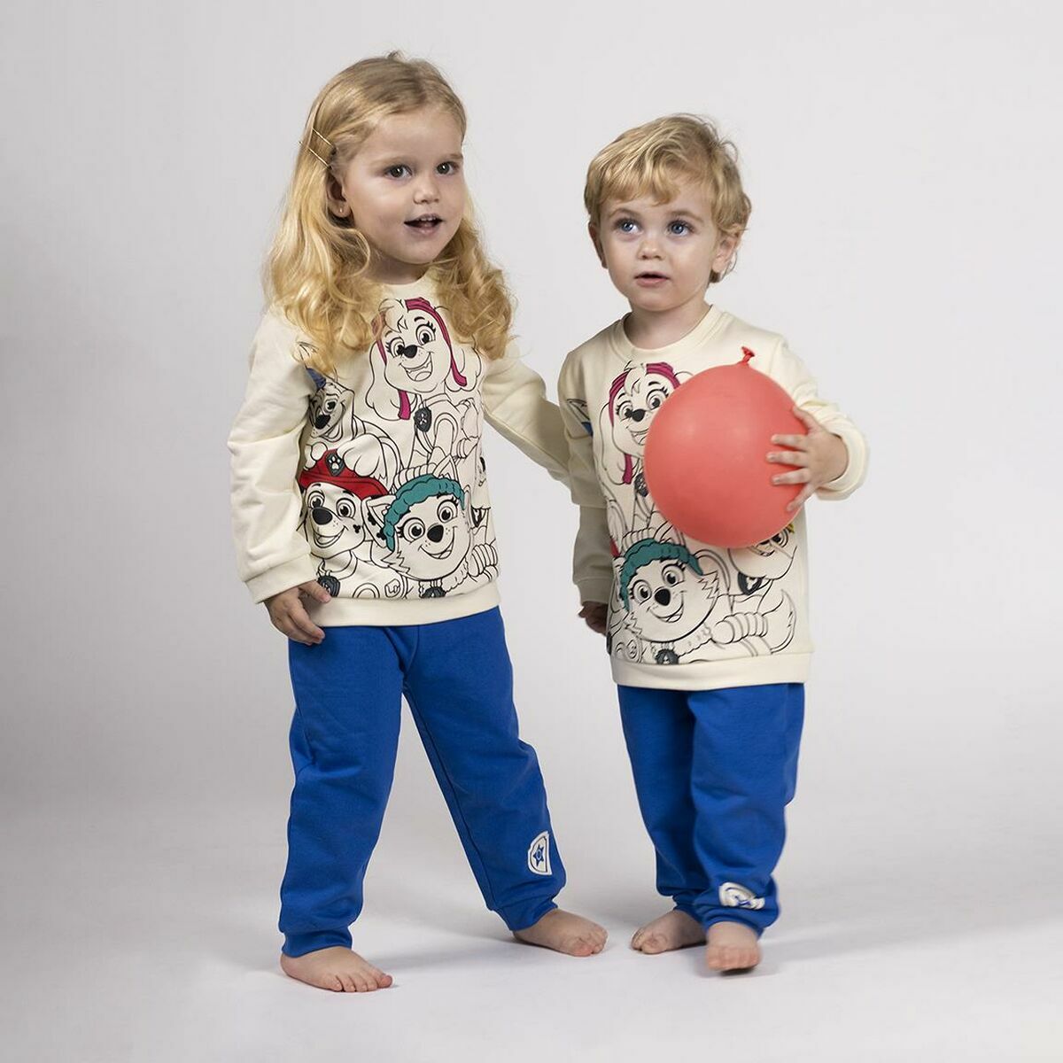 발 순찰 베이비 트랙 슈트 블루-2