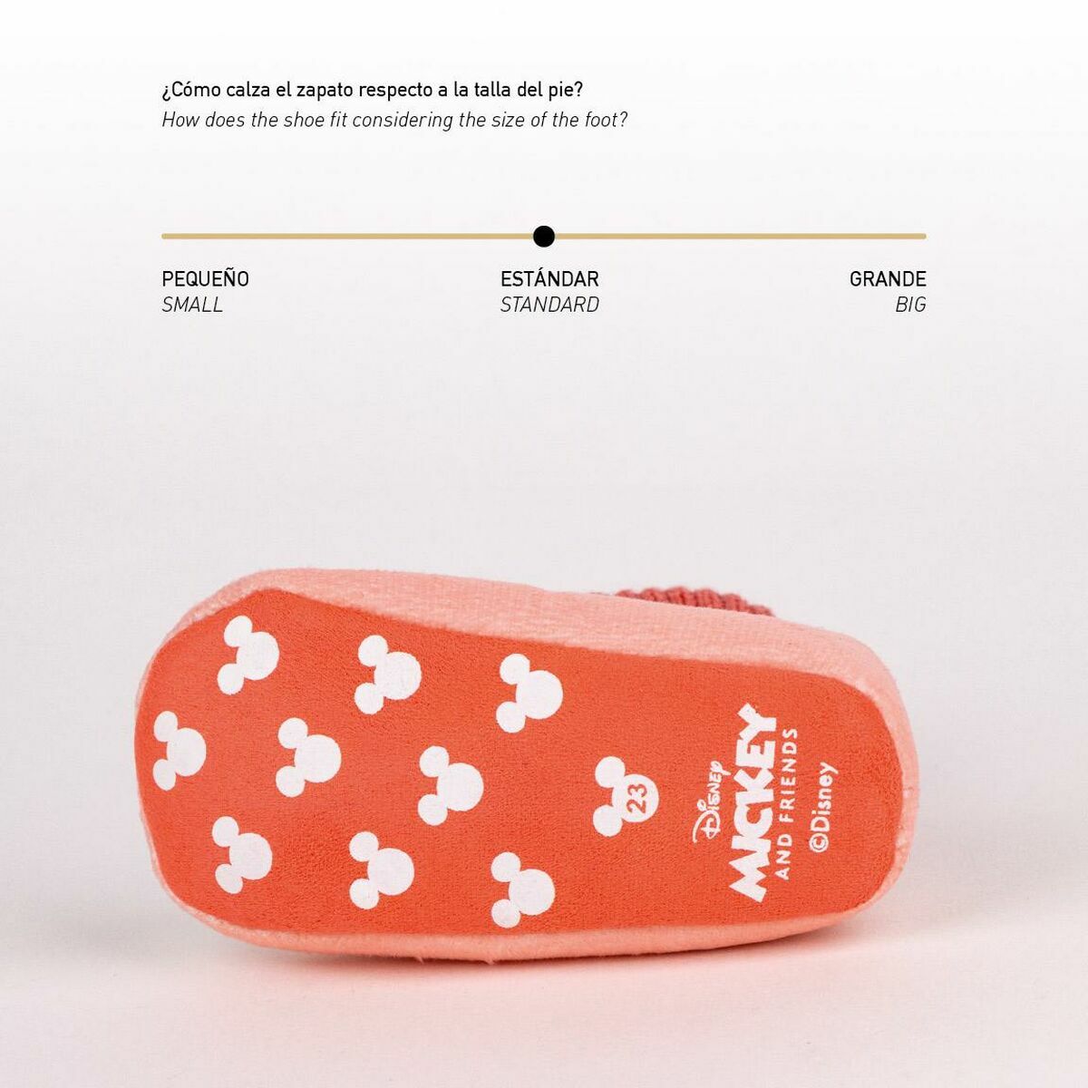 수제 슬리퍼 미니 마우스 핑크-8