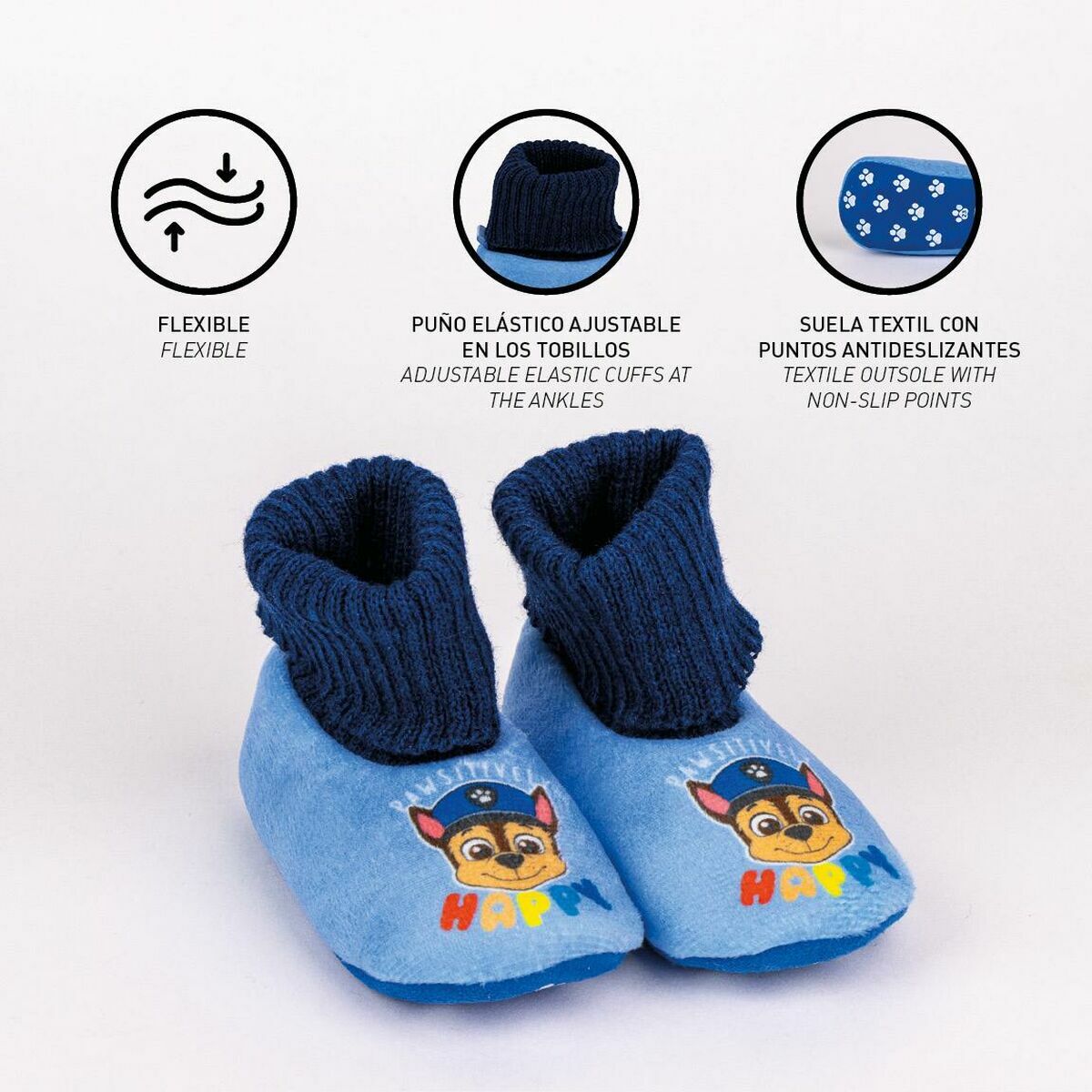 Hausschuhe The Paw Patrol Blau-7