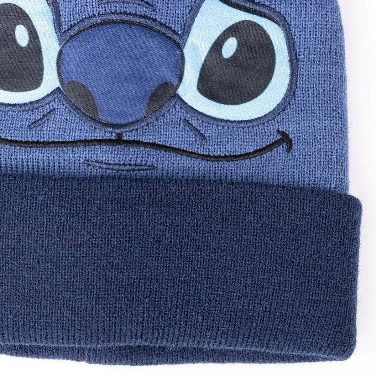 Детская шапка Stitch Синий (Один размер)-3