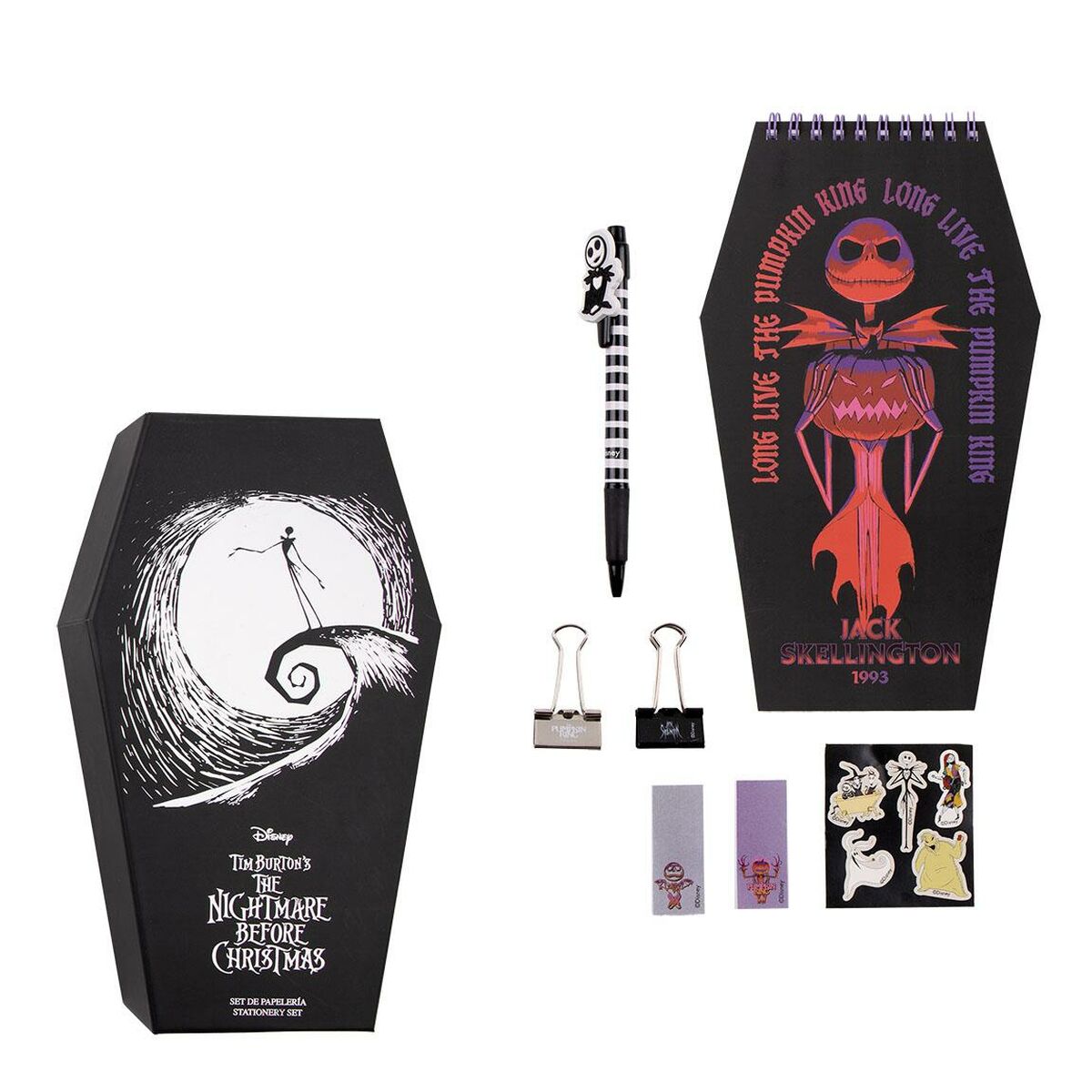 Clerical Set The Nightmare Before Christmas 7 Items