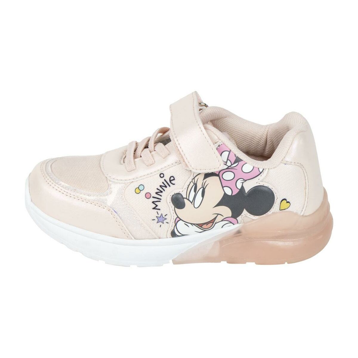 Sneaker mit Minnie Mouse LED Pink-7