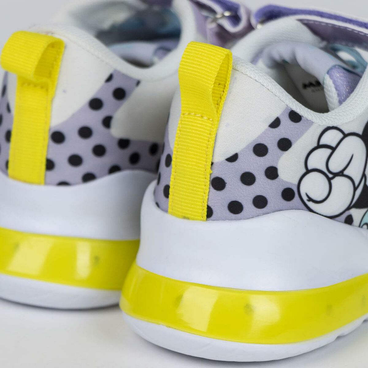 Sneaker mit Minnie Mouse LED Lila-3