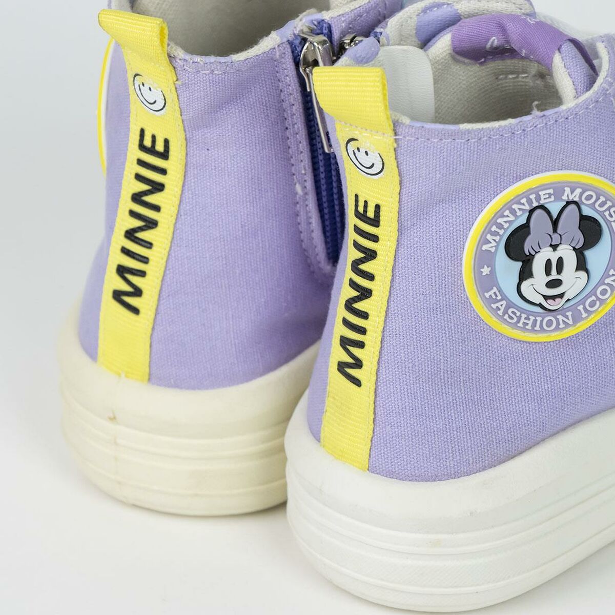 매일 키즈 부츠 미니 마우스 라일락-3