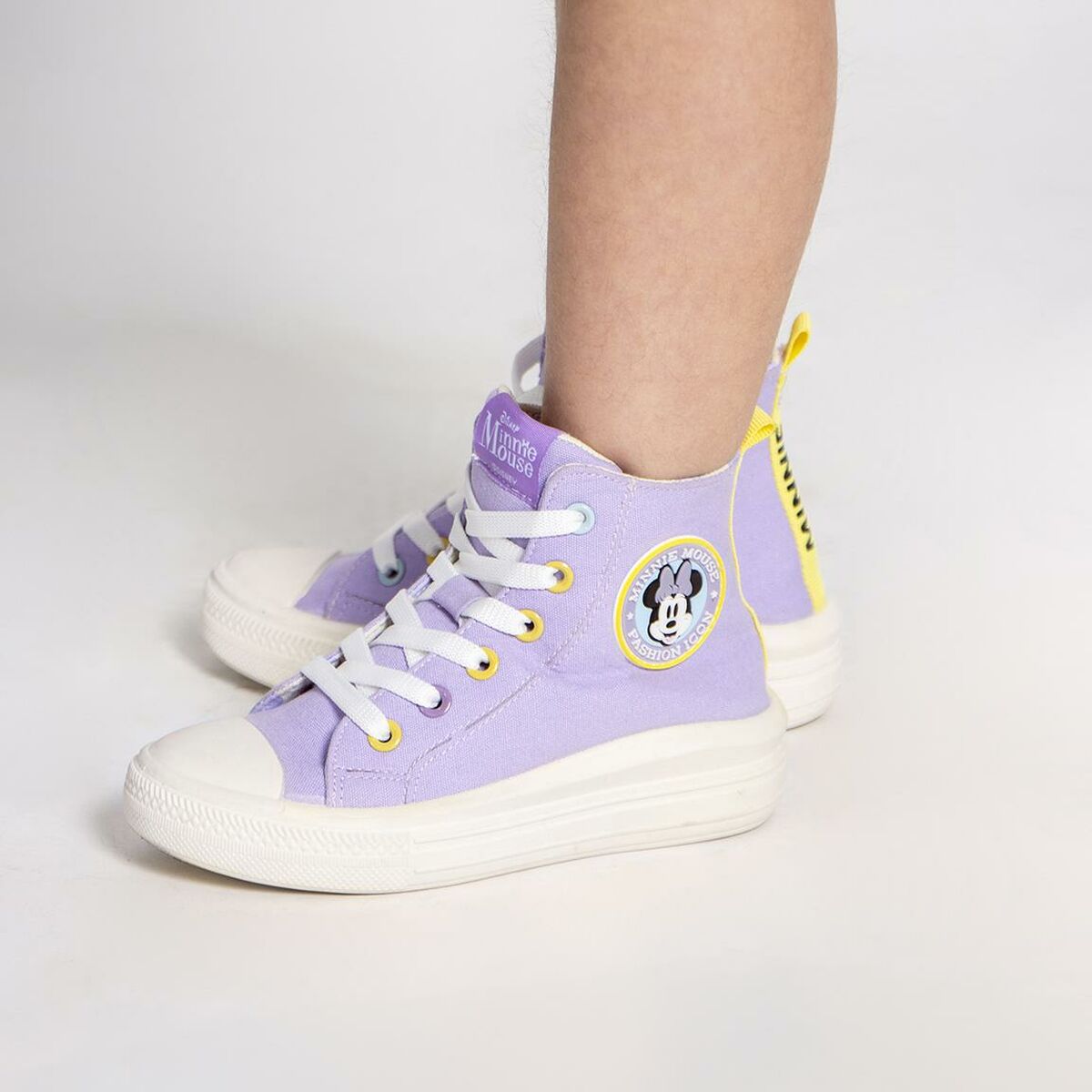매일 키즈 부츠 미니 마우스 라일락-6