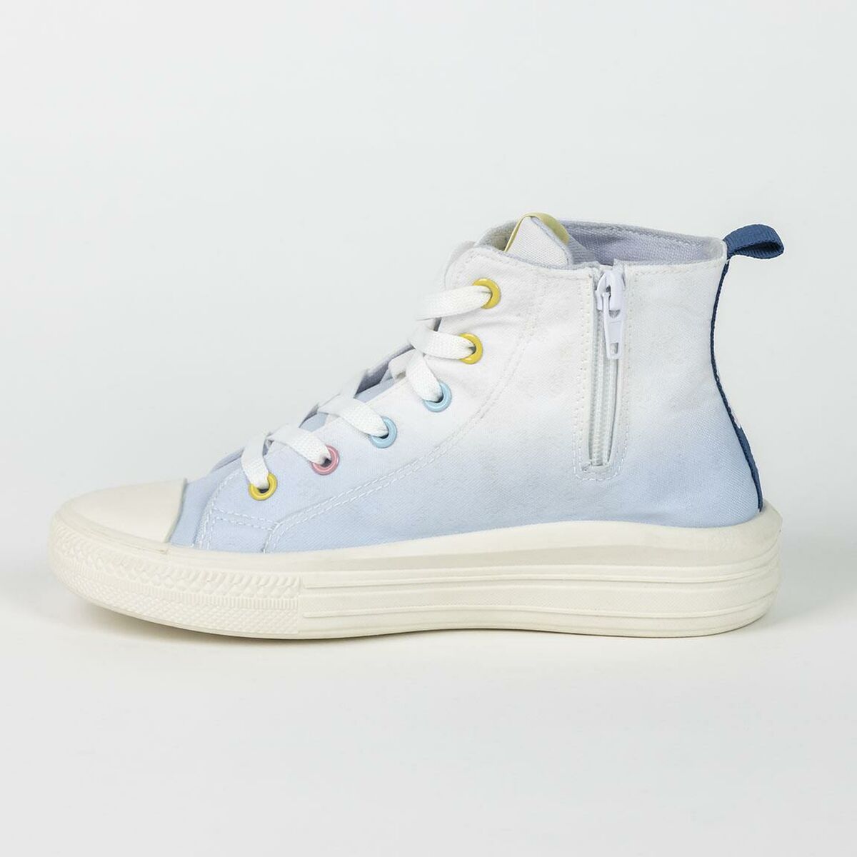 Lässige Kinderstiefel Stitch Hellblau-8