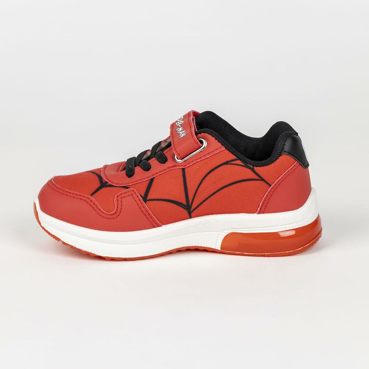 스파이더 맨 LED 스니커즈 레드-4