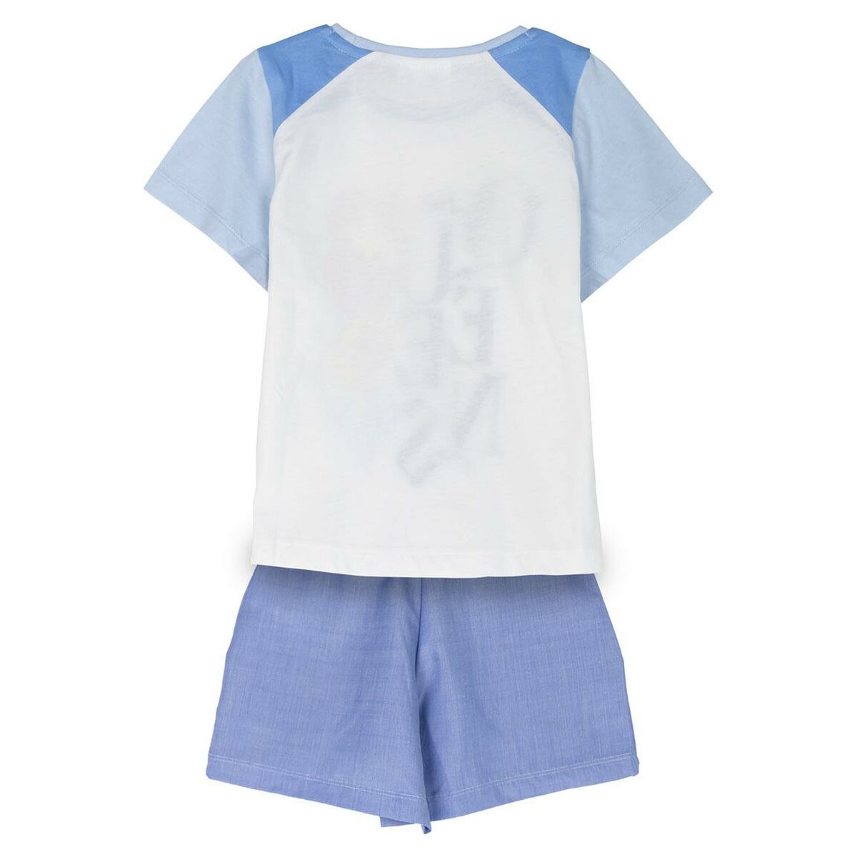 Pyjama Kinder Frozen Weiß-3