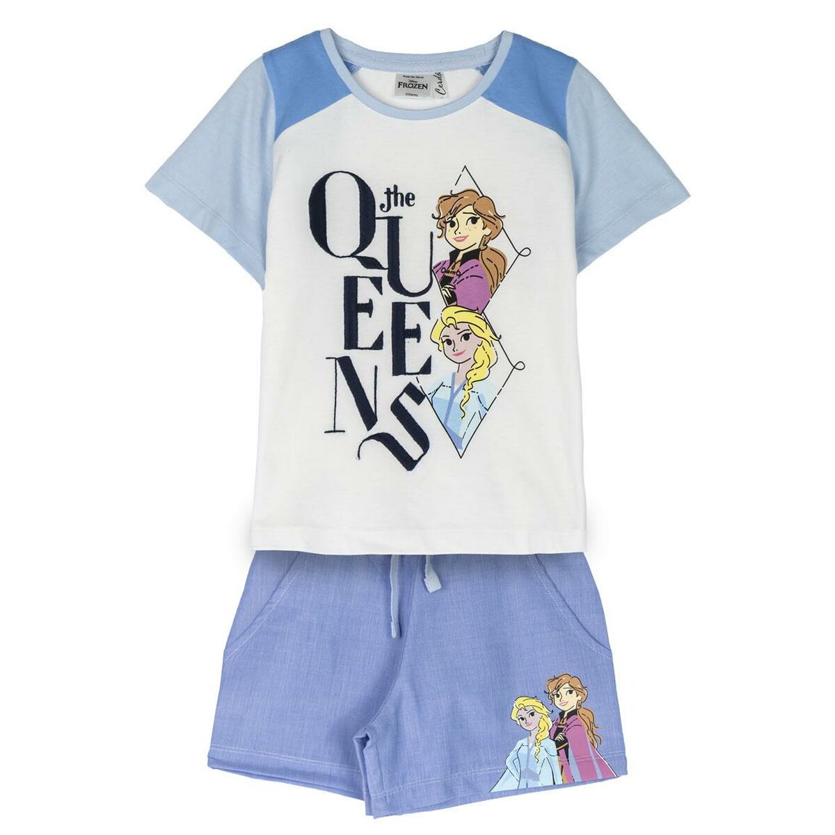 Pijama Çocuklar Dondurulmuş Beyaz