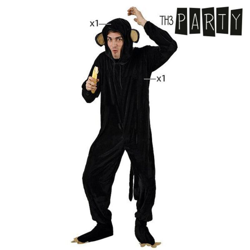 Маскарадные костюмы для взрослых Th3 Party 95398 Чёрный Коричневый M/L (2 Предметы) (2 штук)-2