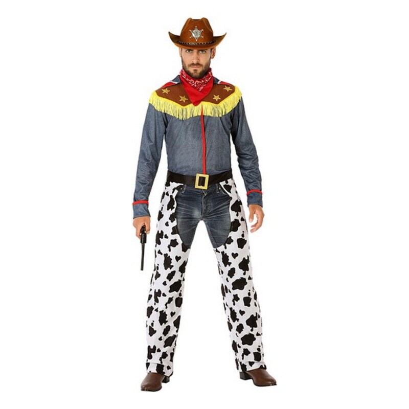 Fancy Dress for Adults 114487 Multicolored (3 Items)