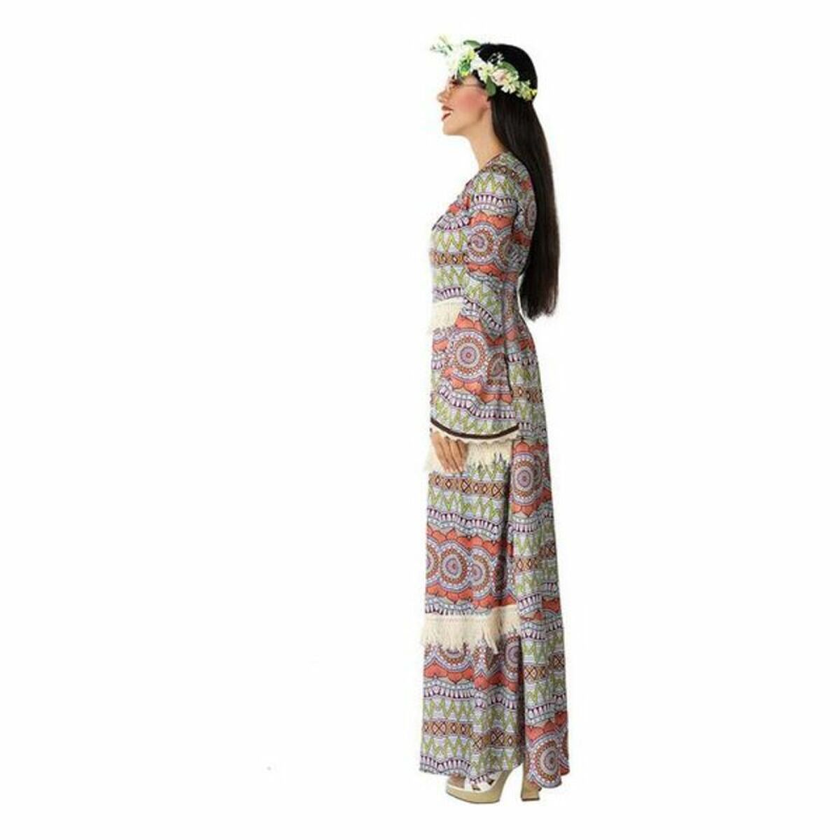 Маскарадные костюмы для взрослых Hippie Разноцветный (1 штук)-2