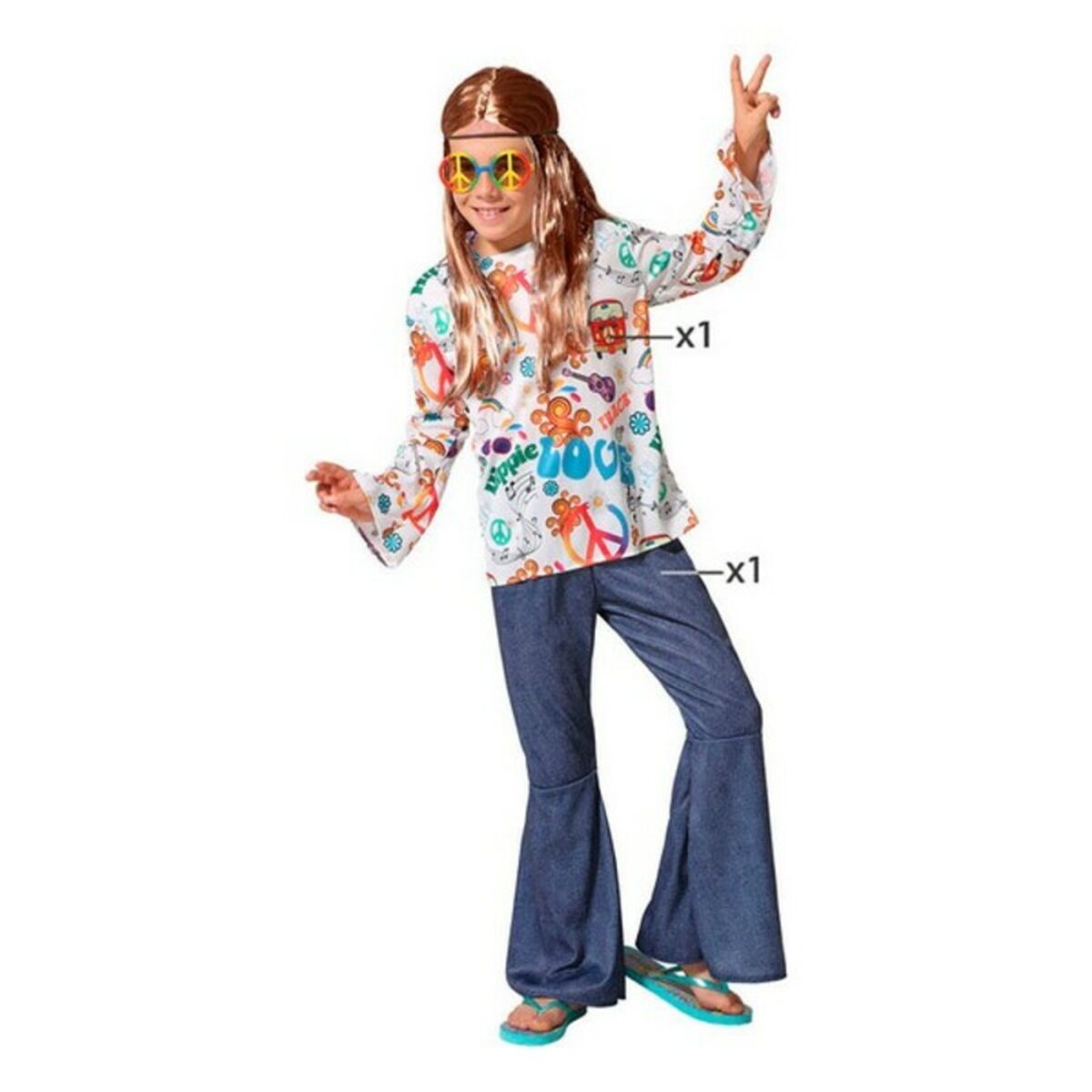 Маскарадные костюмы для детей Hippie-2
