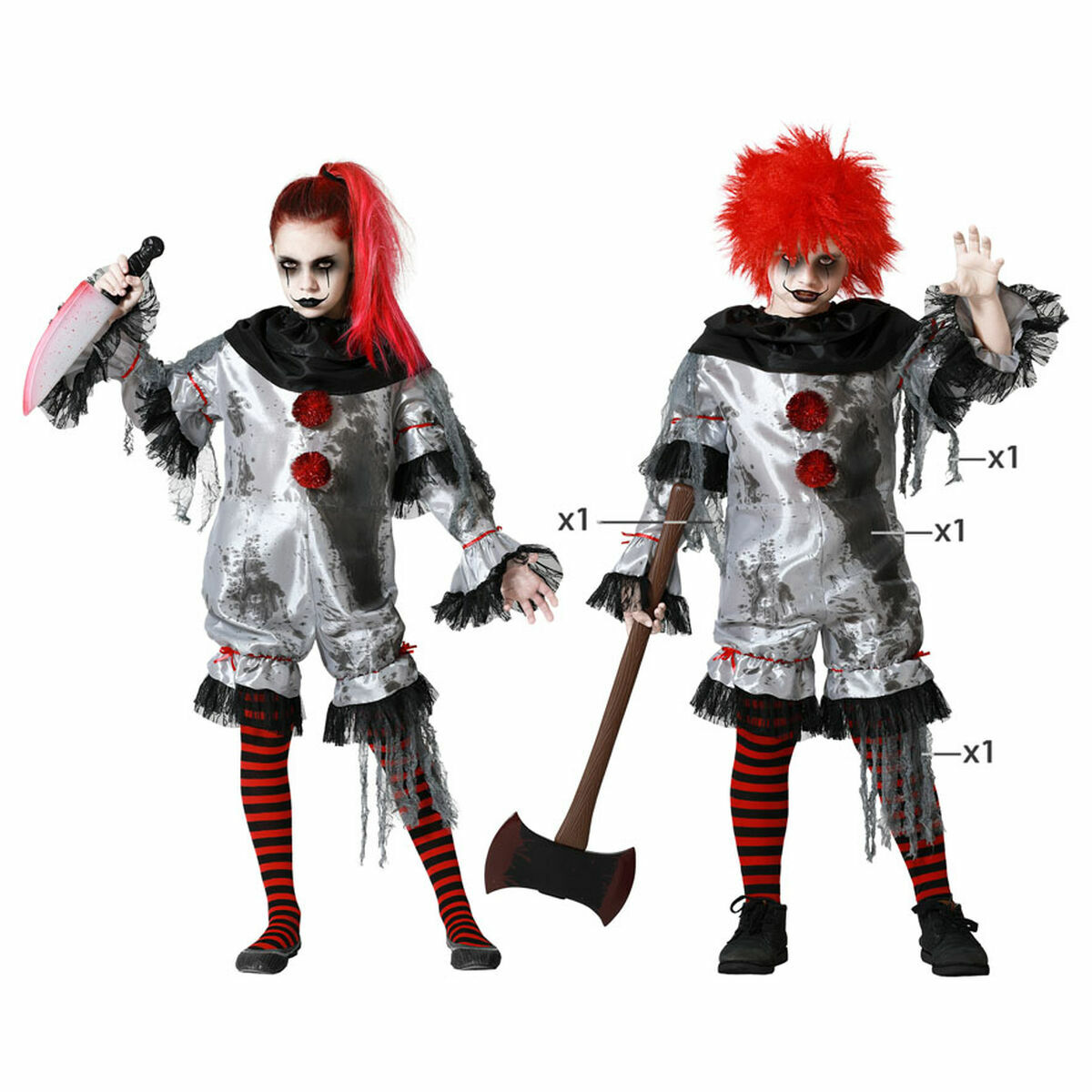 儿童化装舞会服装Gray Payac-4