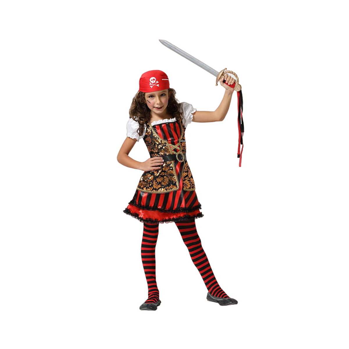 Costumi mascherati per bambini Pirata ragazza