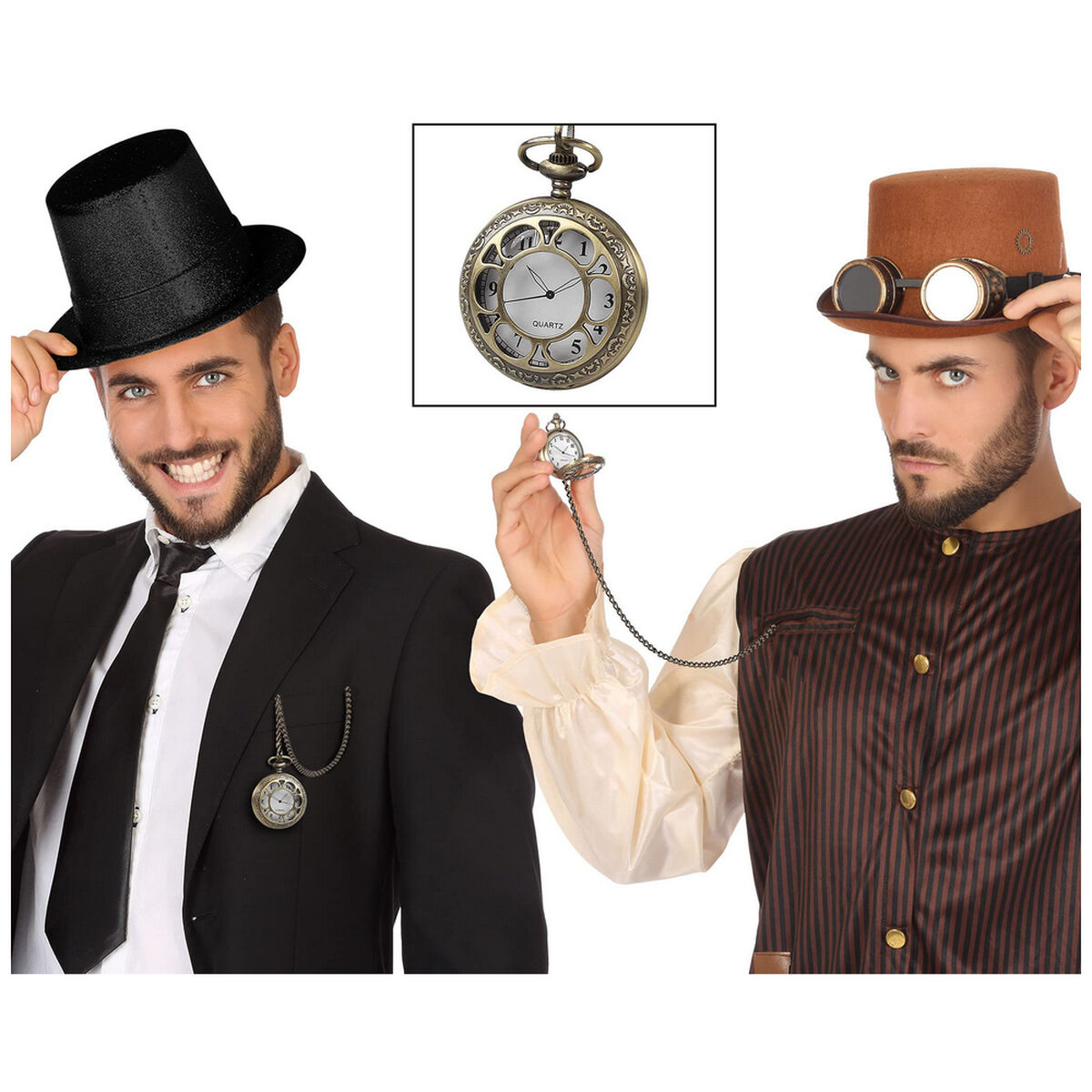 Аксессуары для костюмов Позолоченный Steampunk-2