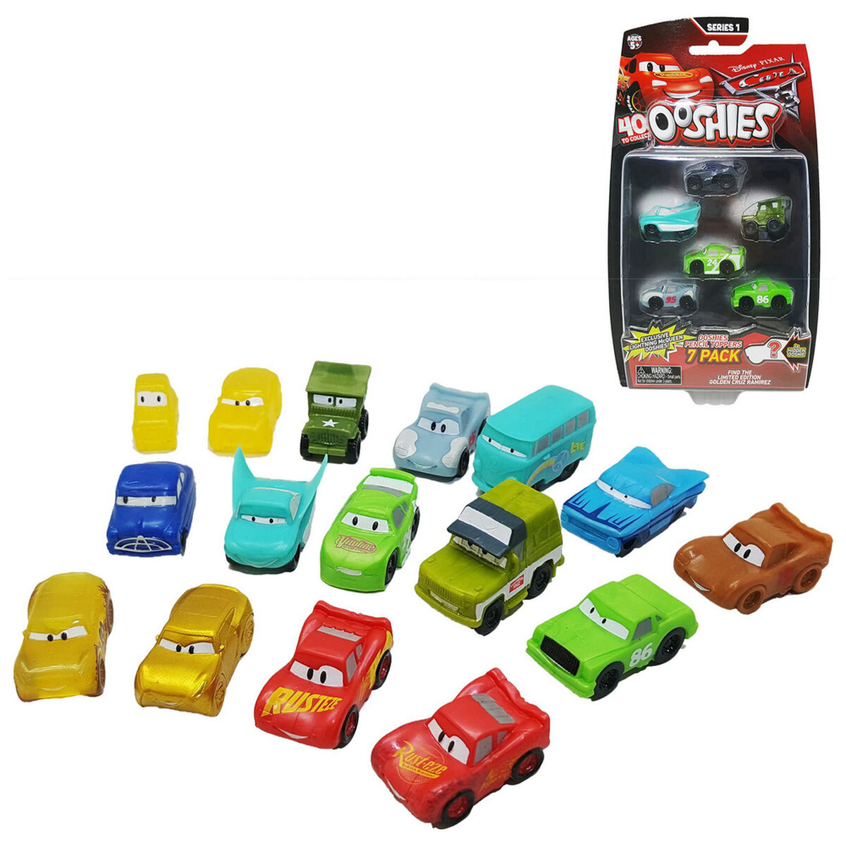 Игрушечная машина Ooshiescars 7 Предметы набор-2