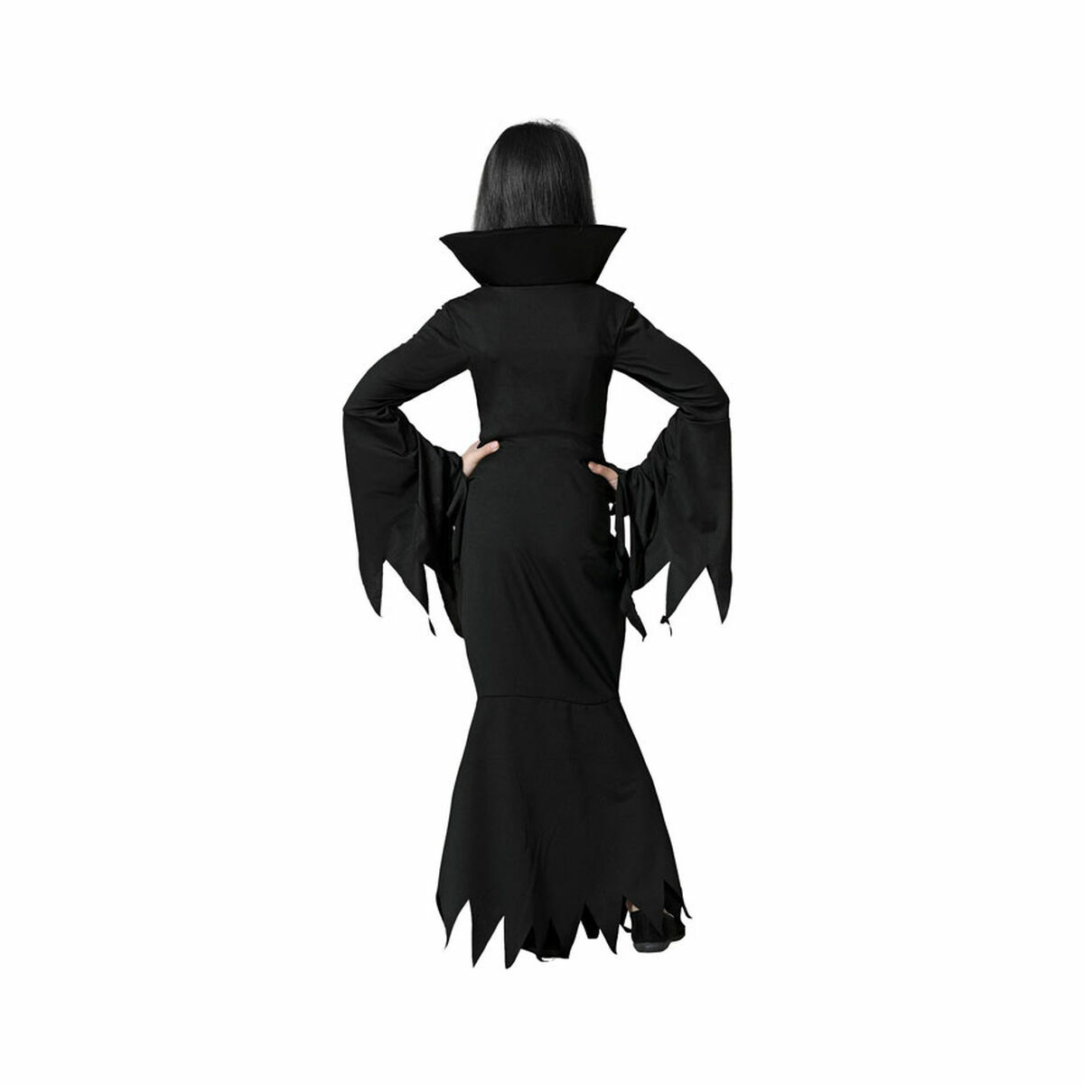 أزياء تنكرية للبالغين Black Children' s Witch-7