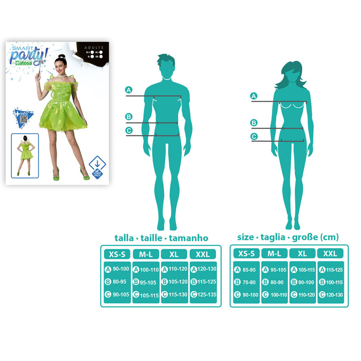 儿童化装舞会服装绿色女巫春季-8