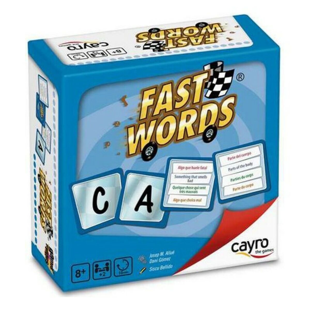 Настольная игра Fast Words Cayro (ES)-2