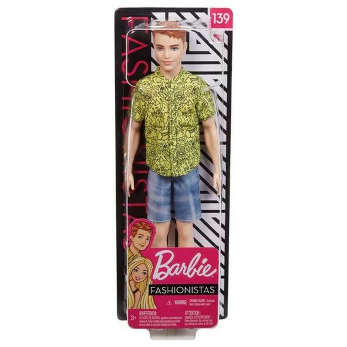 Кукла Ken Fashion Mattel DWK45-3