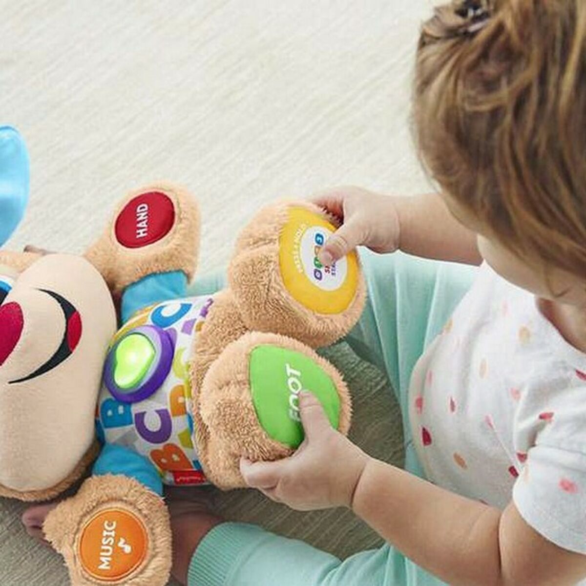 Музыкальная плюшевая игрушка Mattel-3