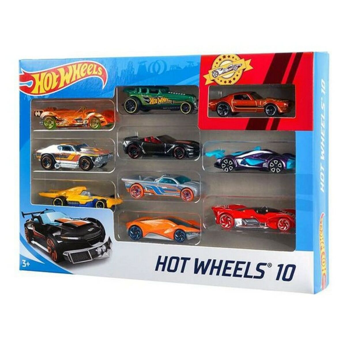 Набор машинок Hot Wheels Металл (10 Pcs)-4