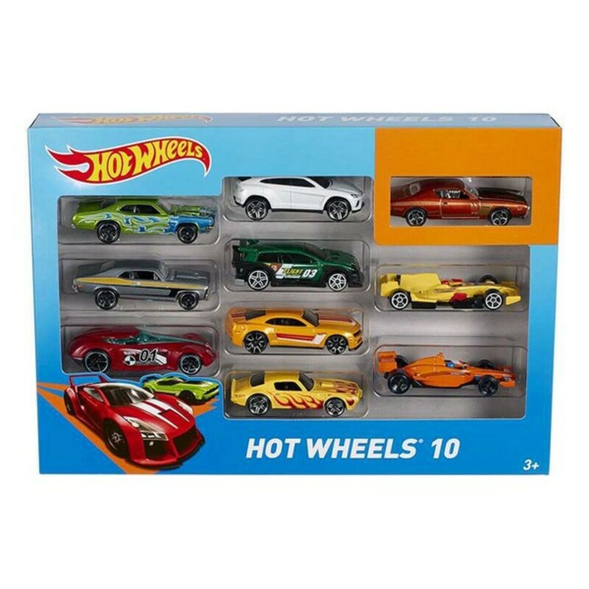 Набор машинок Hot Wheels Металл (10 Pcs)-5