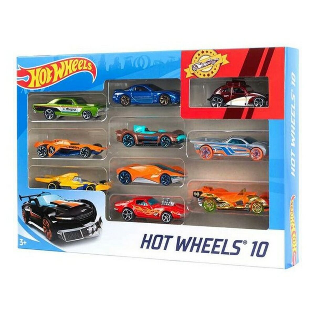 Набор машинок Hot Wheels Металл (10 Pcs)-6