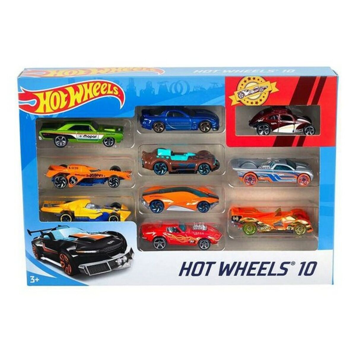 Набор машинок Hot Wheels Металл (10 Pcs)-7