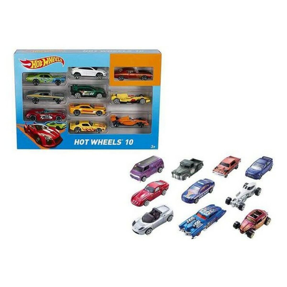 Набор машинок Hot Wheels Металл (10 Pcs)-8
