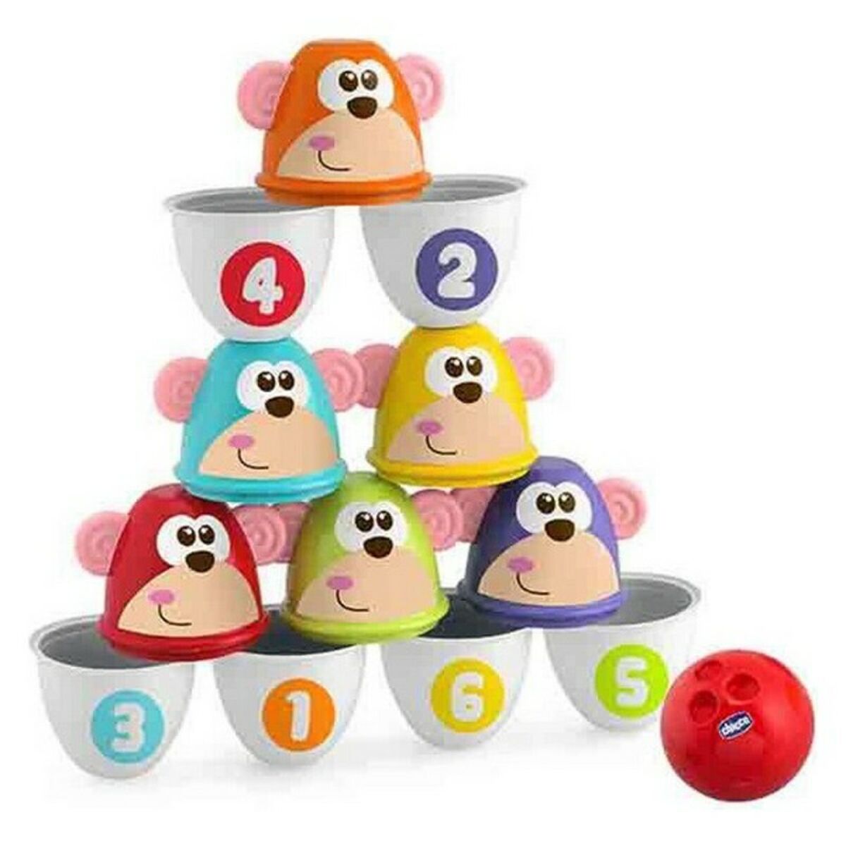 Набор мячей Monkey Strike Chicco (7 pcs)-6
