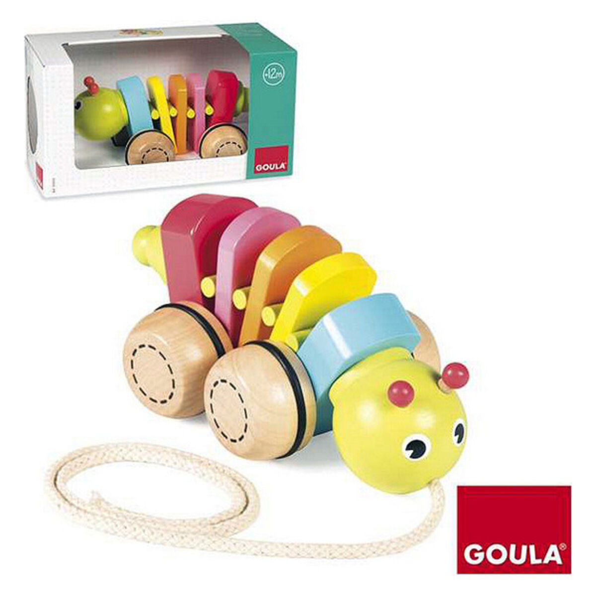 Образовательная игрушка Goula D53454 Деревянный-2
