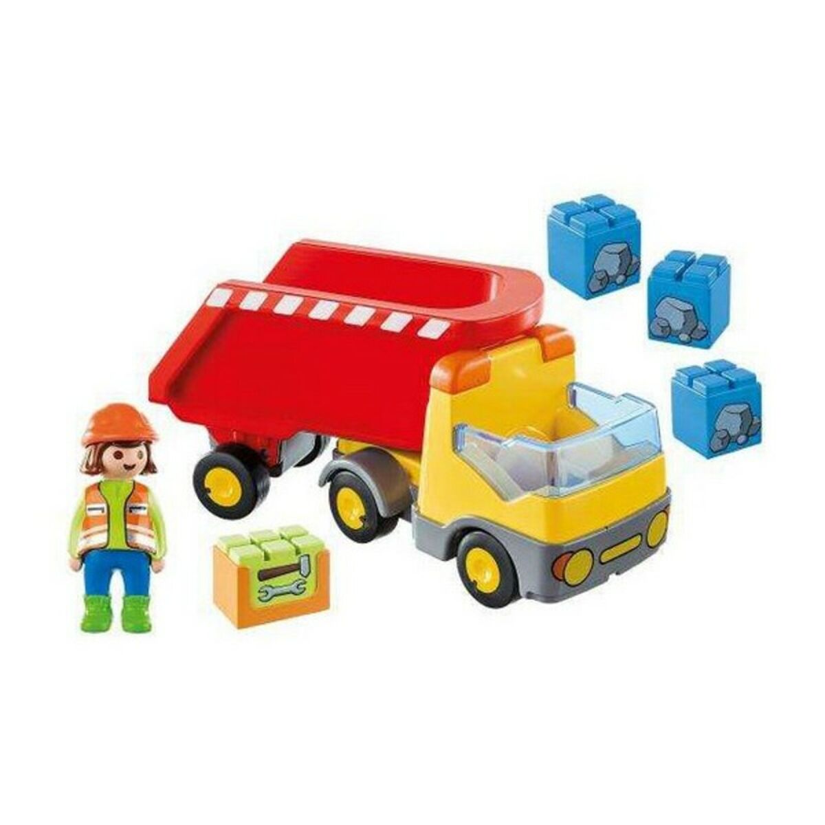 Playset 1.2.3 Construction Playmobil 70126 (6 pcs)-2