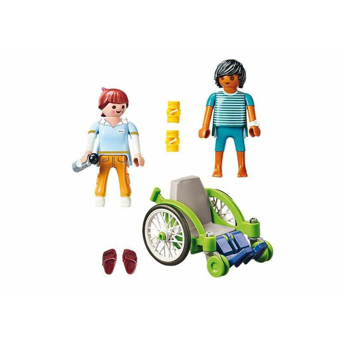 Playset Playmobil City Life Patient in Wheelchair 20 Предметы-3
