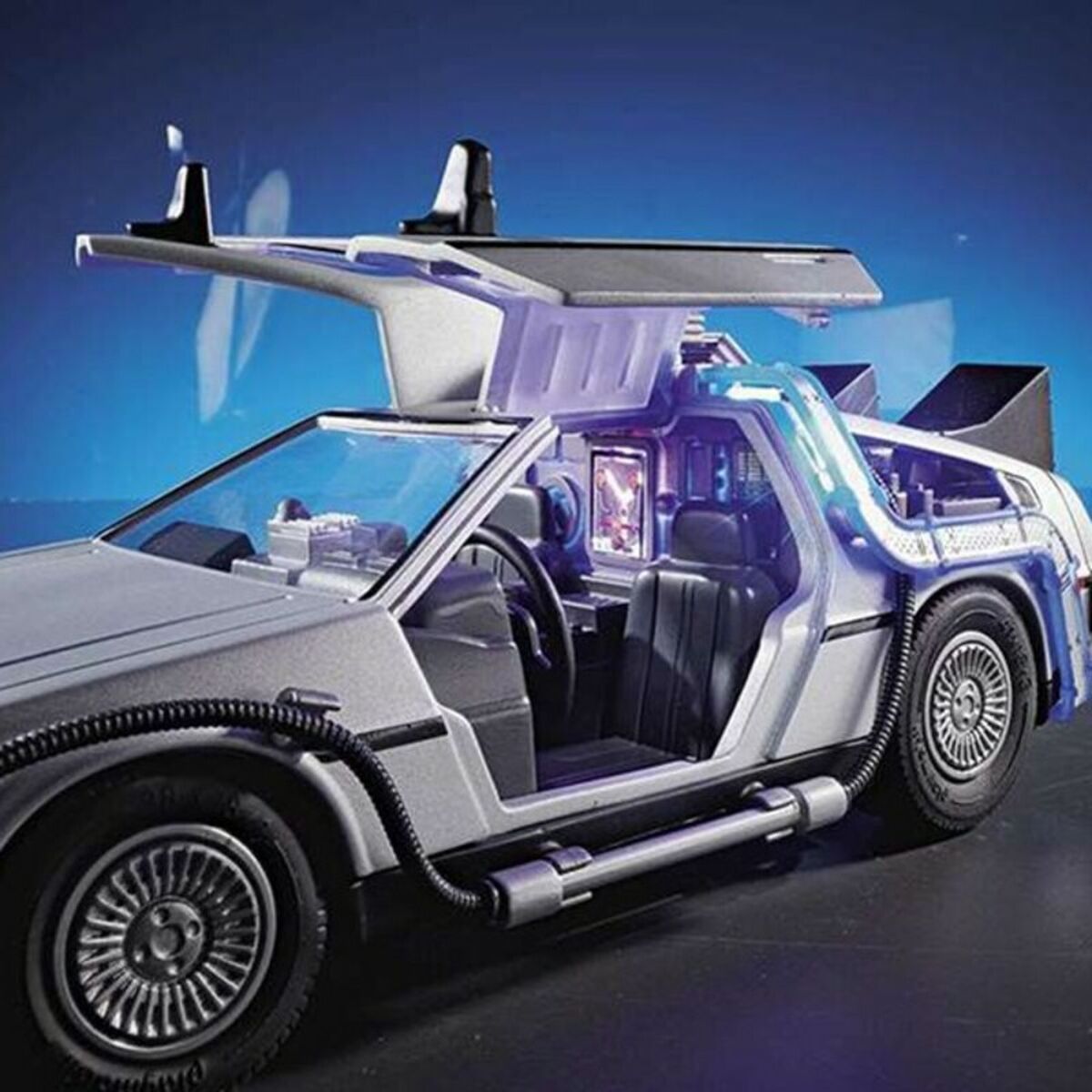 Playset Action Racer Back to the Future DeLorean Playmobil 70317-3