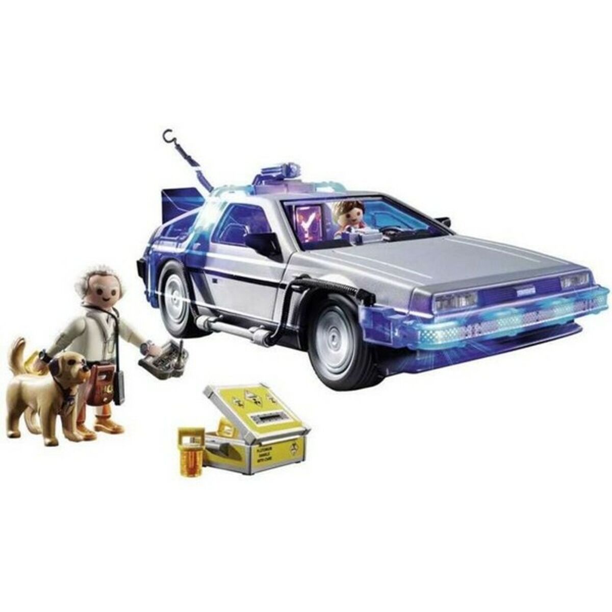 Playset Action Racer Back to the Future DeLorean Playmobil 70317-4