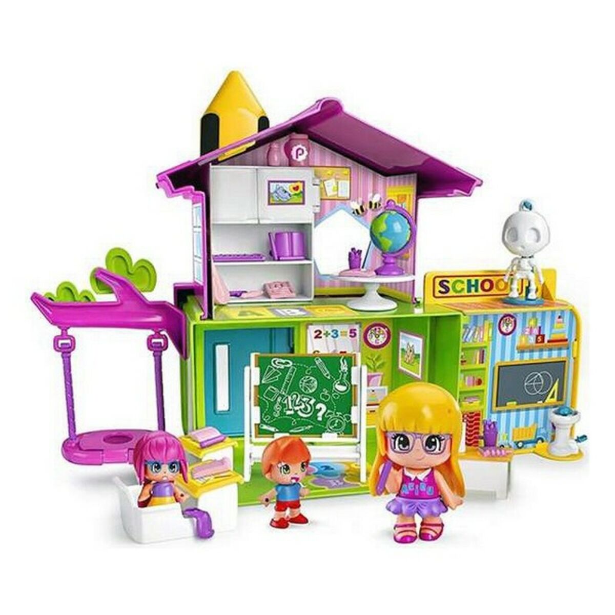 Playset Pinypon Mix is Max School Pinypon 700014102-5