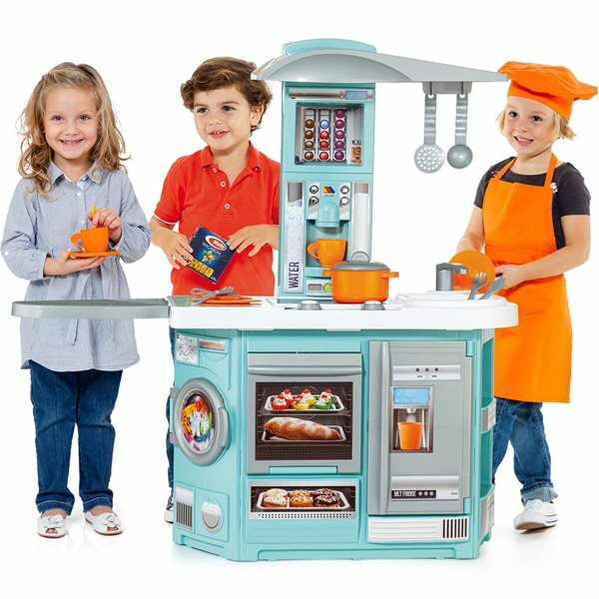 Ойыншық ас Cook Moltó 18151 100 x 97 x 31 см Көк жиналмалы (100 x 97 x 31 см)-2