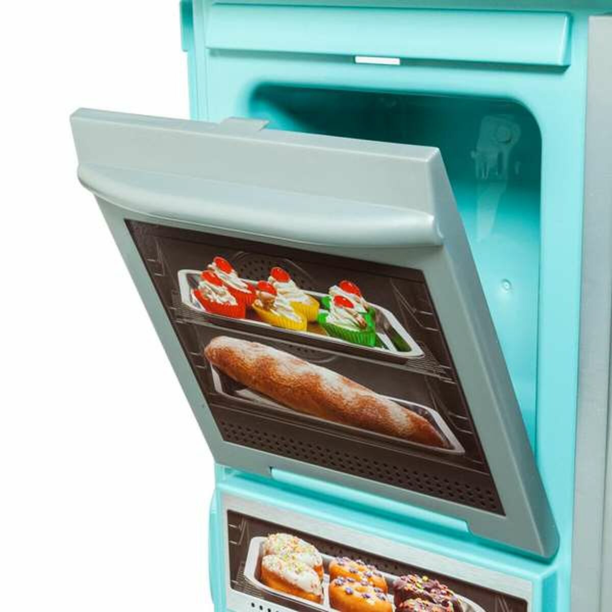 Ойыншық ас Cook Moltó 18151 100 x 97 x 31 см Көк жиналмалы (100 x 97 x 31 см)-6