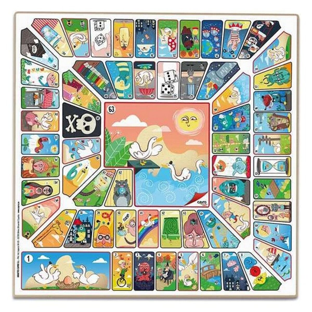 Доска Parcheesi Cayro T-131/A-3
