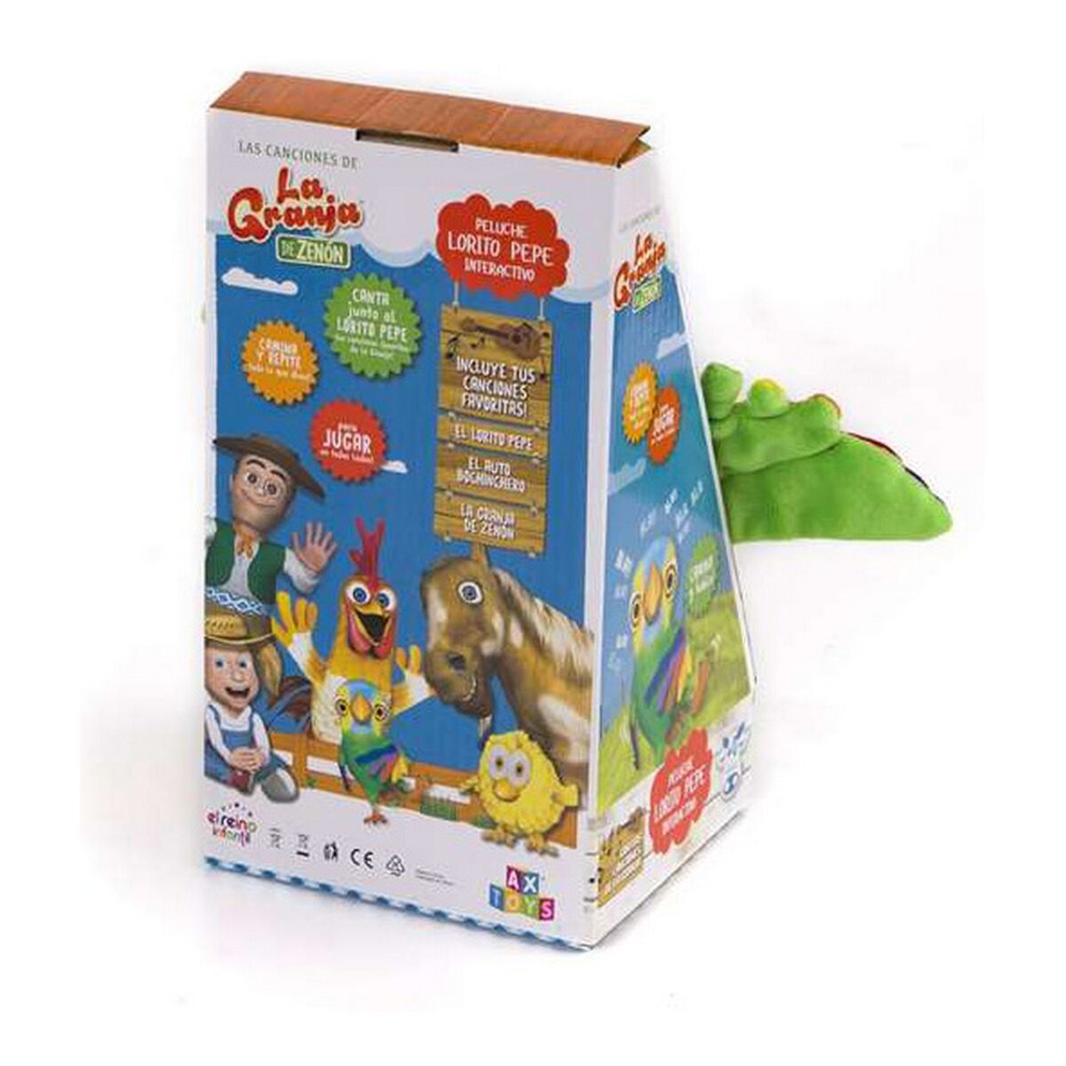 Интерактивная игрушка Bandai 80020 34 x 17 x 13 cm Lorito Pepe-3