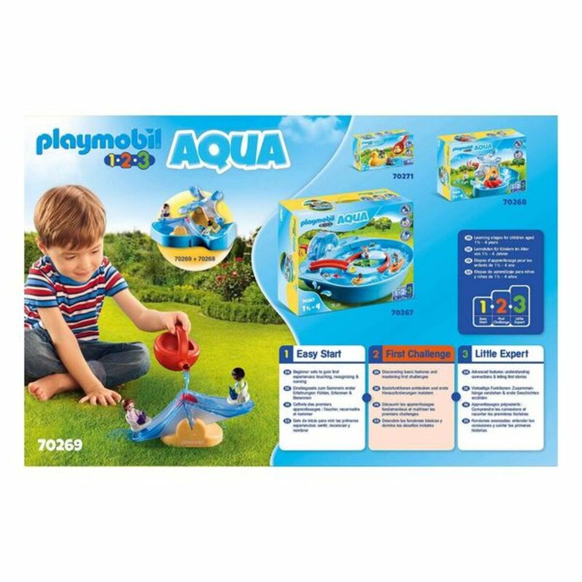 Playset 1,2,3 Water Rocker with Sprinkler Playmobil 70269 ( 7 pcs)-2