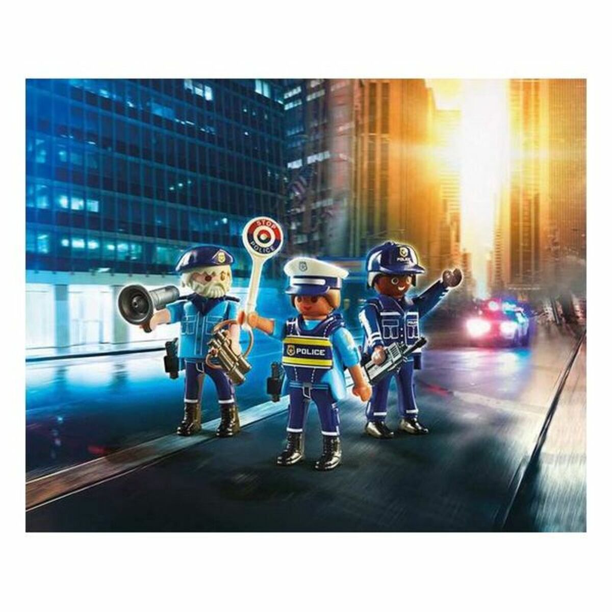 Playset  City Action Police Figures Set Playmobil 70669 (18 pcs)-2