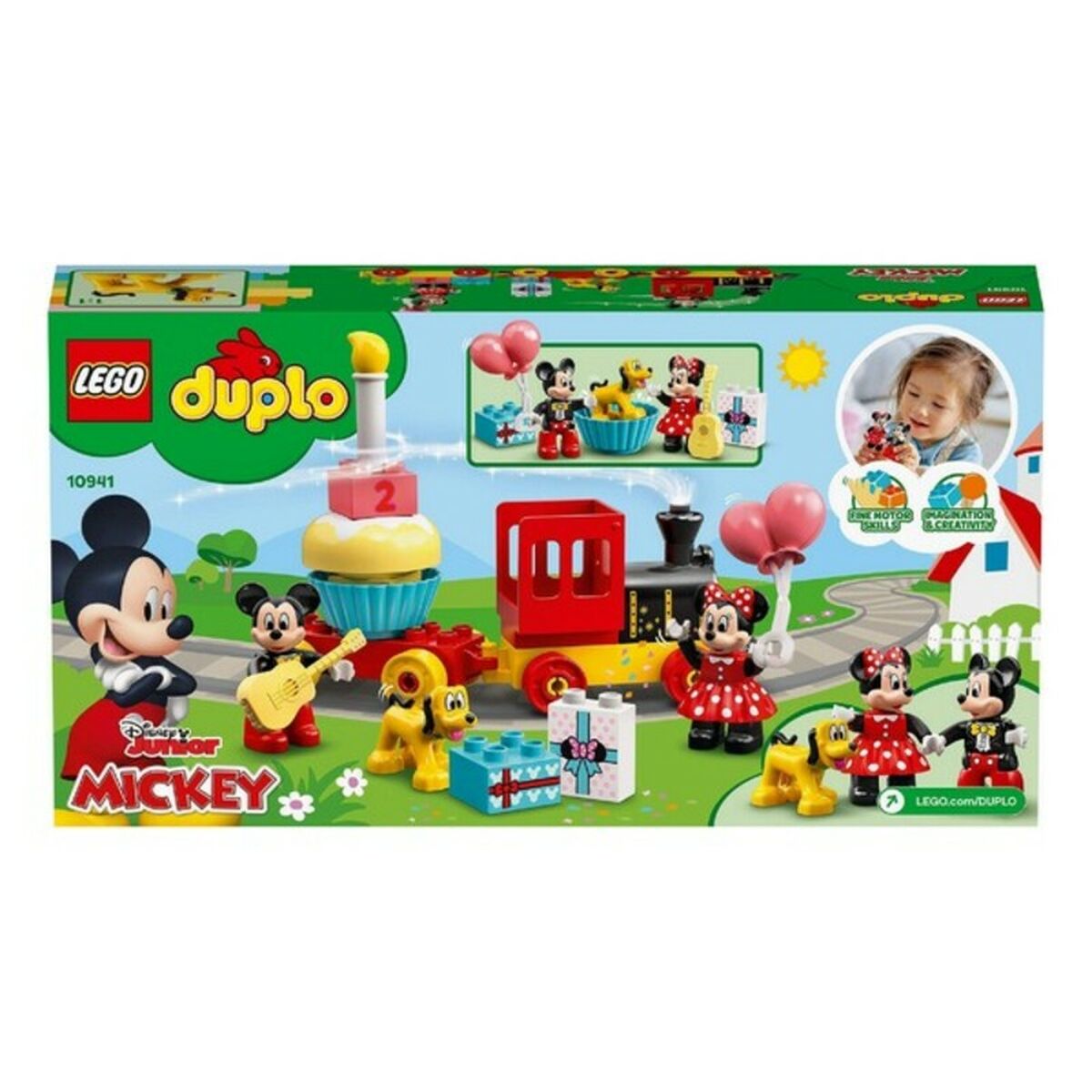Playset Duplo Mickey and Minnie Birthday Train Lego 10941-8