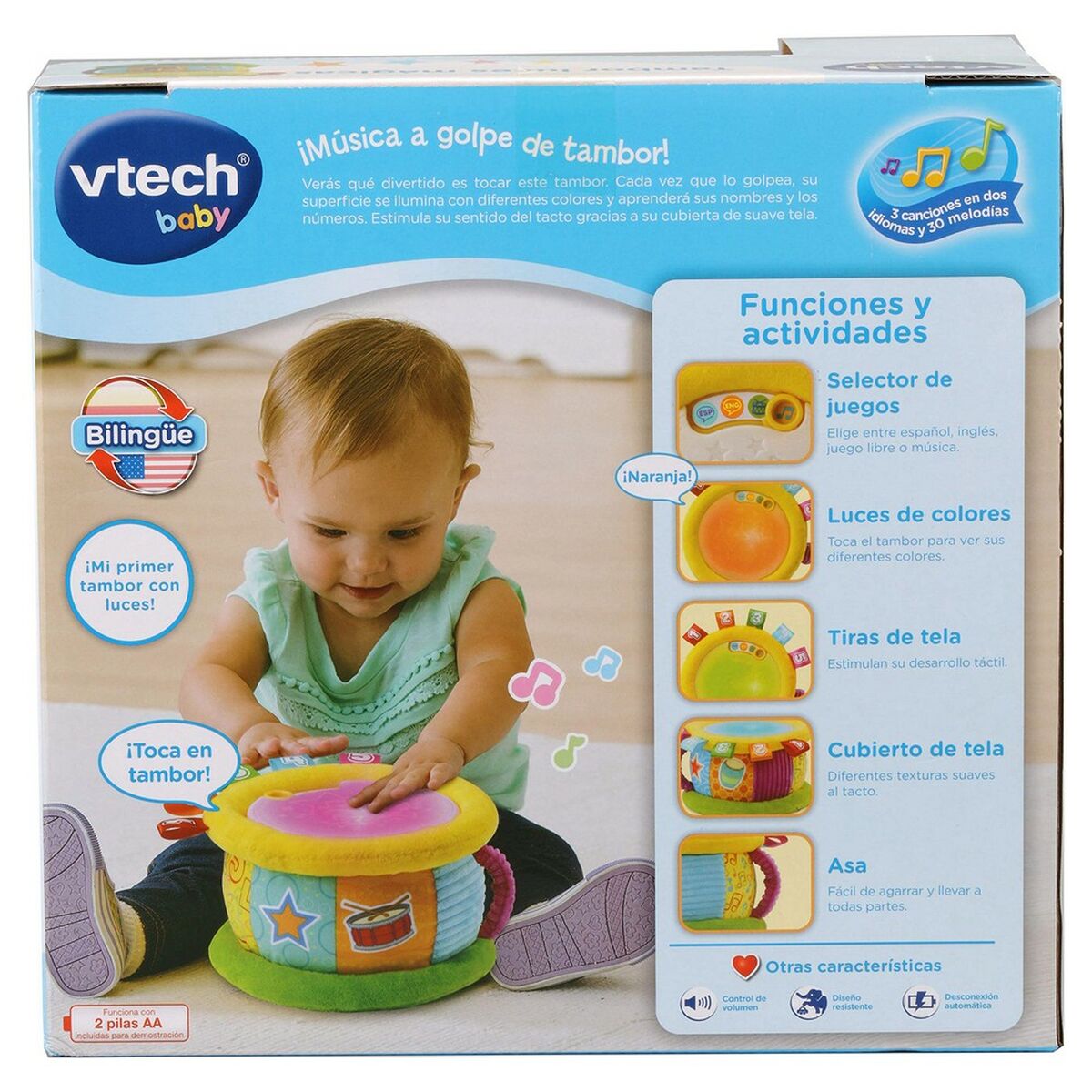 Интерактивная игрушка Vtech Baby Барабан принтера (ES-EN)-4