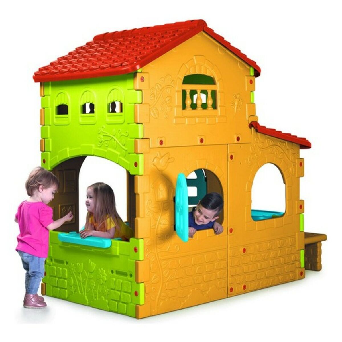 Игровой детский домик Feber Super Villa Feber 180 x 110 x 206 cm (180 x 110 x 206 cm)-3